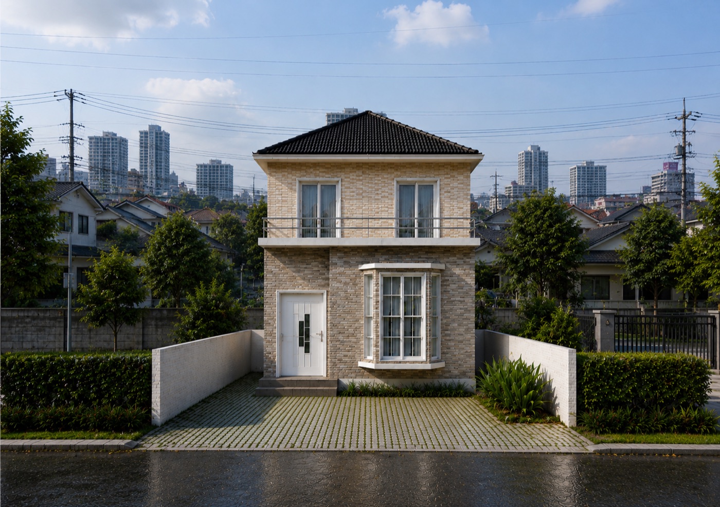 Finishing panel Nichiha Rumah Menshin