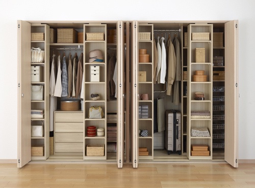 Modular wardrobe Rumah Menshin